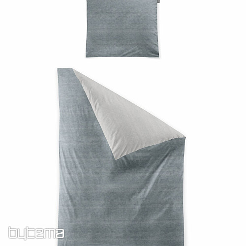 IRISETTE satén de algodón de lujo WAVE 8557-20 AZUL