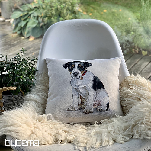 Funda de almohada tapiz JACK RUSSEL TERIER