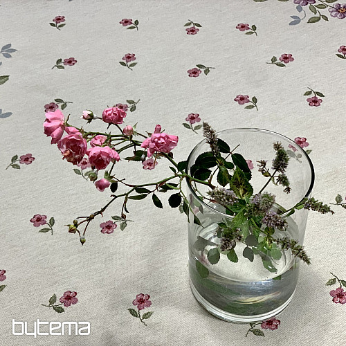 Mantel redondo de tapiz BOUQUET BORDURA