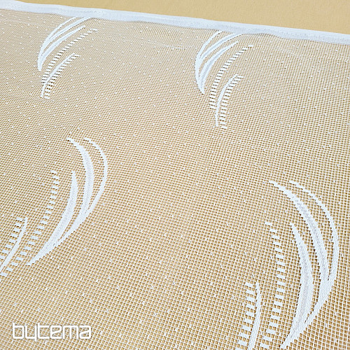 Cortina jacquard V2502 blanca