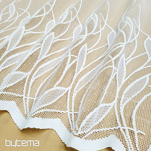 Cortina jacquard V2501 blanca