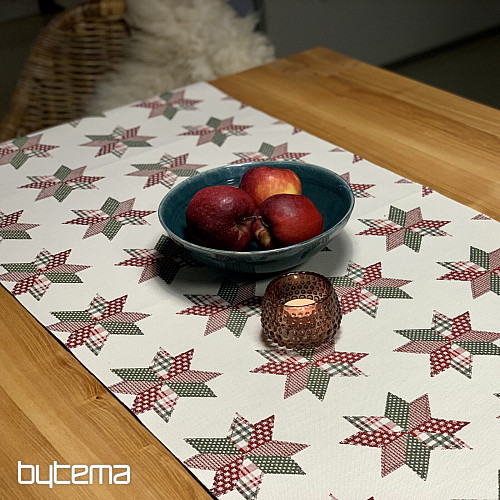 Mantel y bufanda navideños STAR SHELLEY