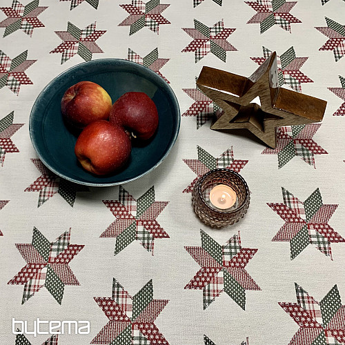 Mantel y bufanda navideños STAR SHELLEY