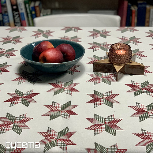 Mantel y bufanda navideños STAR SHELLEY