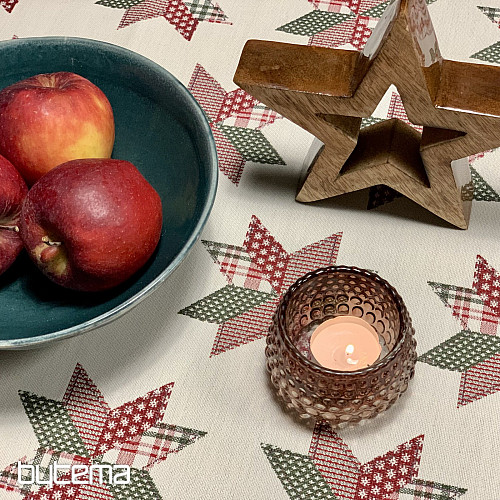 Mantel y bufanda navideños STAR SHELLEY