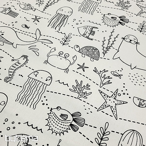 Pintura de tela MUNDO SUBMARINO