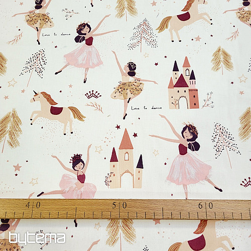 Tela de algodón BAILARINA