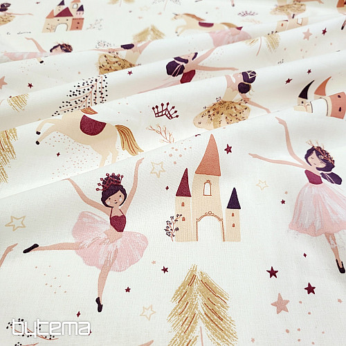 Tela de algodón BAILARINA