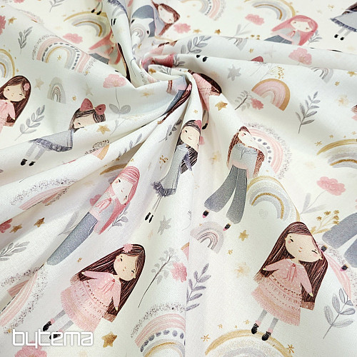 Tela de algodón NIÑAS