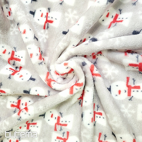 Muñecos de nieve de microfelpa