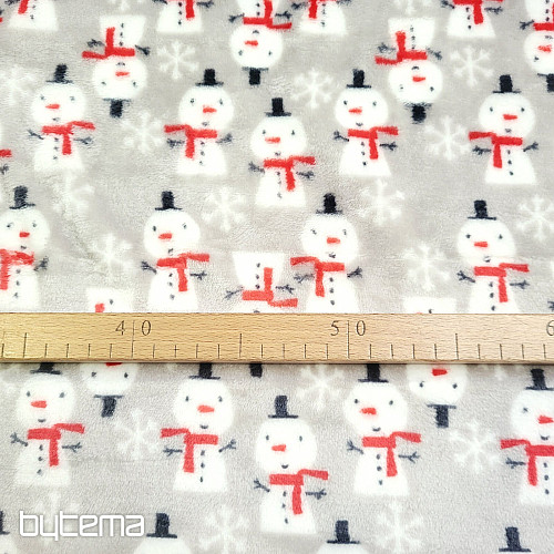 Muñecos de nieve de microfelpa