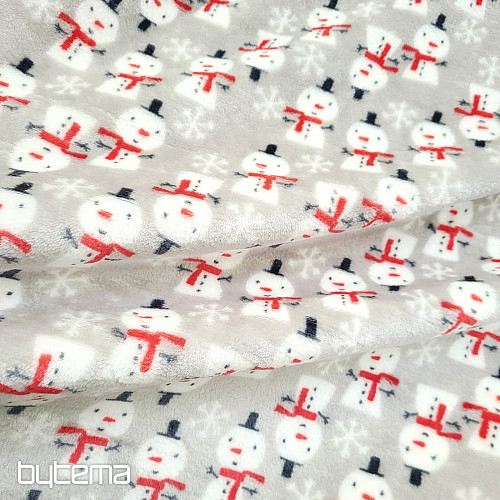 Muñecos de nieve de microfelpa