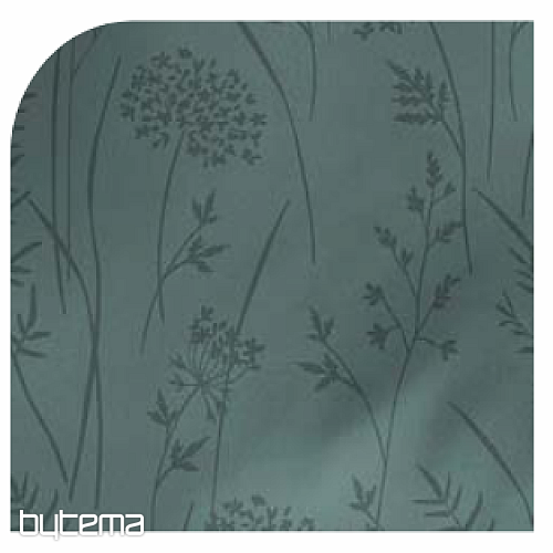 Lujoso damasco de algodón RIO GREEN