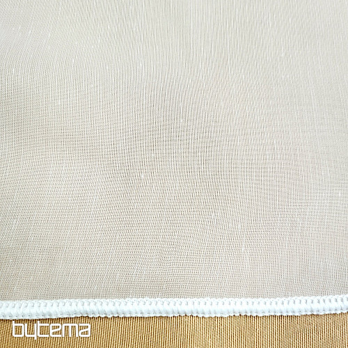 Cortina de lujo confeccionada GERSTER 84 crema