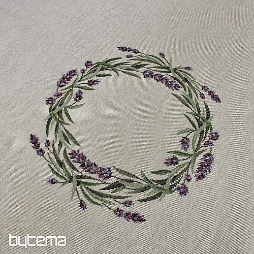 Mantel tapiz redondo LAVANDA