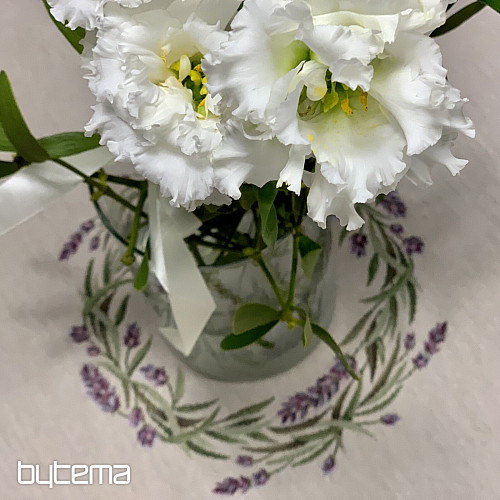 Mantel tapiz redondo LAVANDA