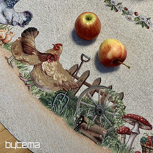 Funda de almohada tapiz ROCK BY THE FENCE