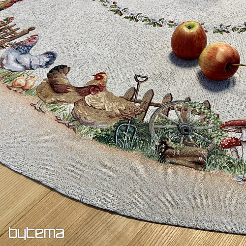 Funda de almohada tapiz ROCK BY THE FENCE