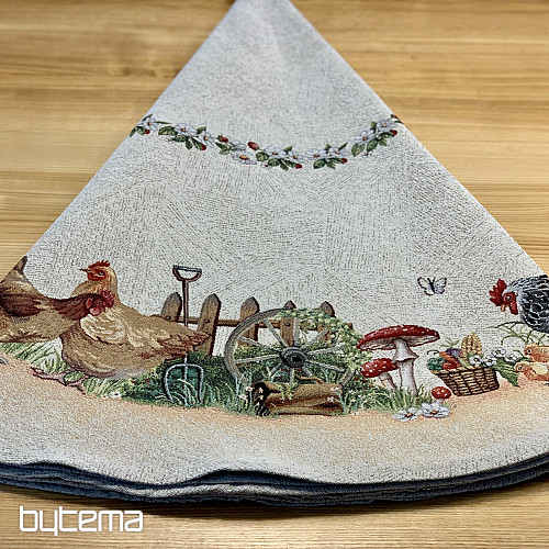 Funda de almohada tapiz ROCK BY THE FENCE