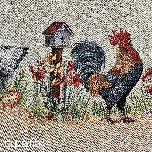 Funda de almohada tapiz ROCK BY THE FENCE