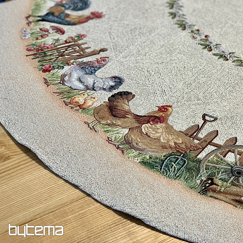 Funda de almohada tapiz ROCK BY THE FENCE