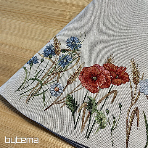 Mantel tapiz redondo FLORES SILVESTRES