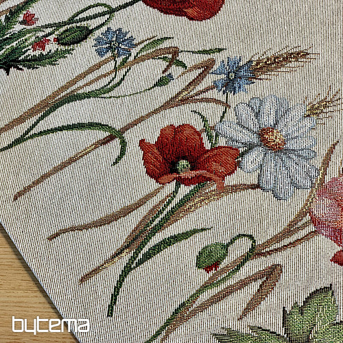 Mantel tapiz redondo FLORES SILVESTRES