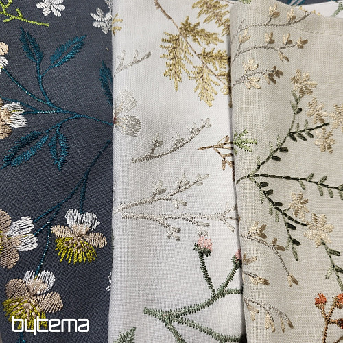 Bufanda bordada GINGER TM. VERDE