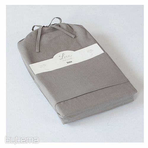 ROPA DE CAMA DE LINO LENA marrón