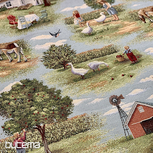 Mantel y bufanda de tapiz VENKOV