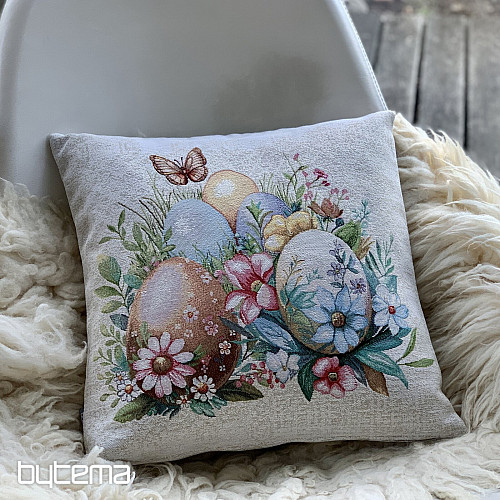 Cubierta decorativa de Pascua HUEVOS EN LA HIERBA