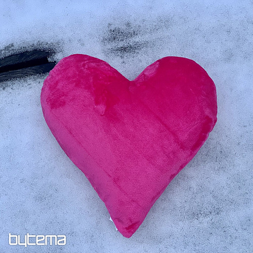 Almohada CORAZÓN ROSA