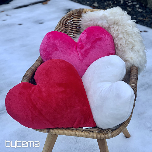 Almohada CORAZÓN BLANCO