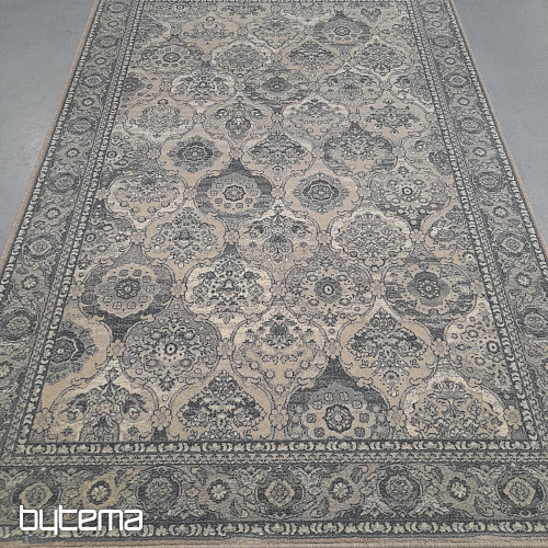 Alfombra de lana de lujo ISFAHAN Forenza Beige/claro