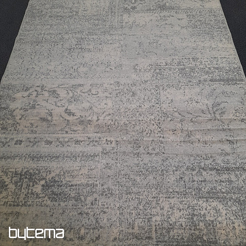 Alfombra de lana de lujo ISFAHAN Korist gris