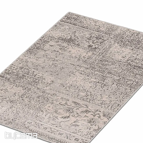 Alfombra de lana de lujo ISFAHAN Korist gris