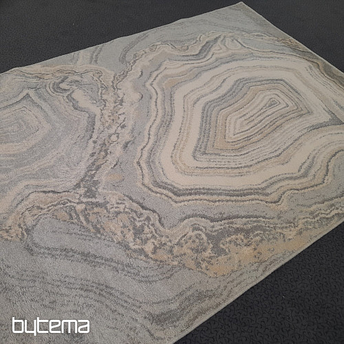 Alfombra de lana de lujo ISFAHAN Efez gris