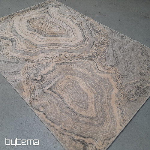 Alfombra de lana de lujo ISFAHAN Efez gris