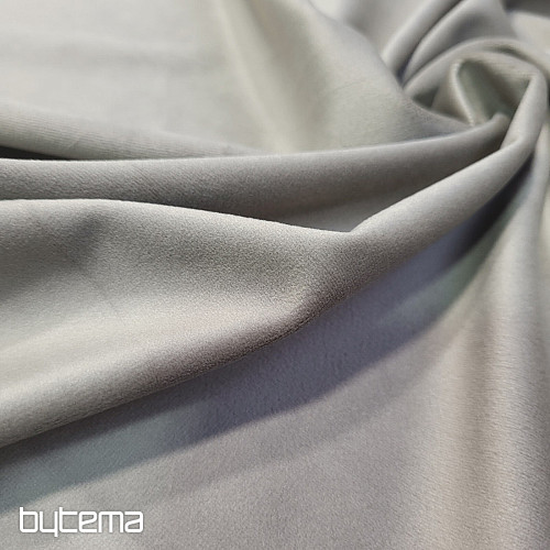 Lujosa tela decorativa monocromática de diseño GERSTER 77042/0040 BEIGE GRIS