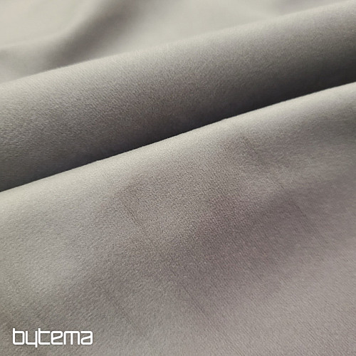 Lujosa tela decorativa monocromática de diseño GERSTER 77042/0040 BEIGE GRIS