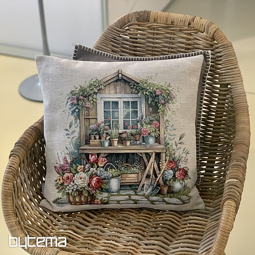 Funda de almohada tapiz CASA JARDÍN