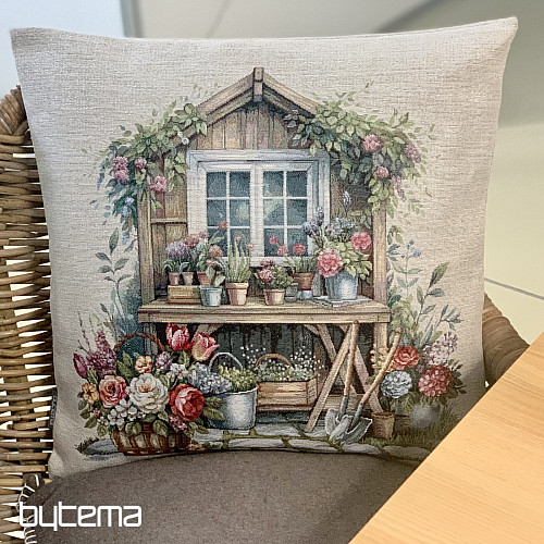 Funda de almohada tapiz CASA JARDÍN