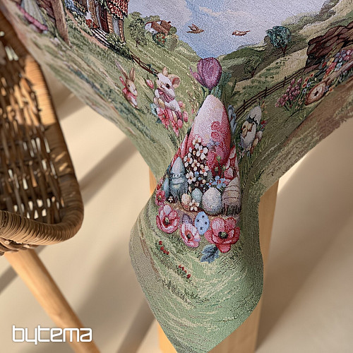 Mantel y bufanda tapiz VIAJE DE PASCUA