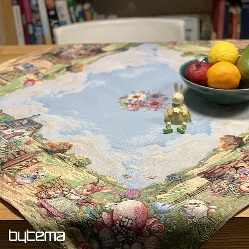 Mantel y bufanda tapiz VIAJE DE PASCUA