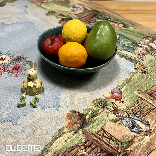 Mantel y bufanda tapiz VIAJE DE PASCUA