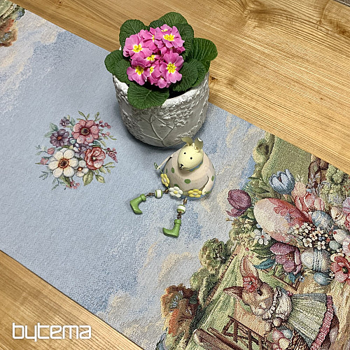 Mantel y bufanda tapiz VIAJE DE PASCUA