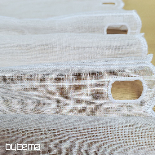 Cortina de vidrieras CORAZÓN BEIGE