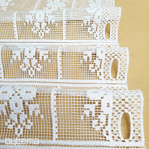 Cortina de vidrieras OTYLKA BLANCA