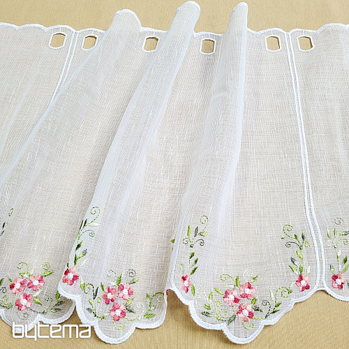 Cortina de vidrieras FLORES ROSAS