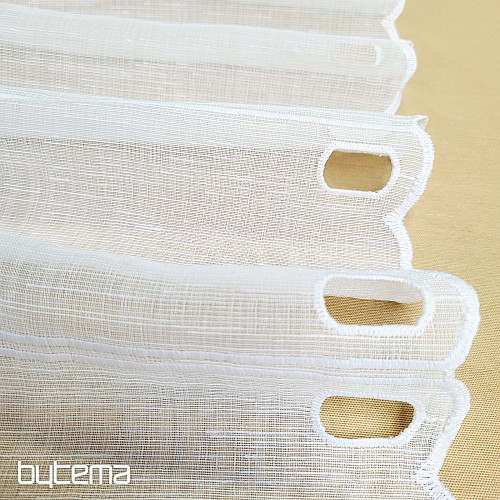 Cortina de vidrieras FLORES ROJAS